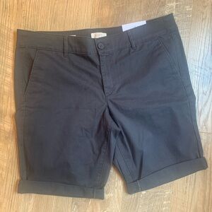 LOFT Black Women's Shorts Bermudas NWT - Size 14